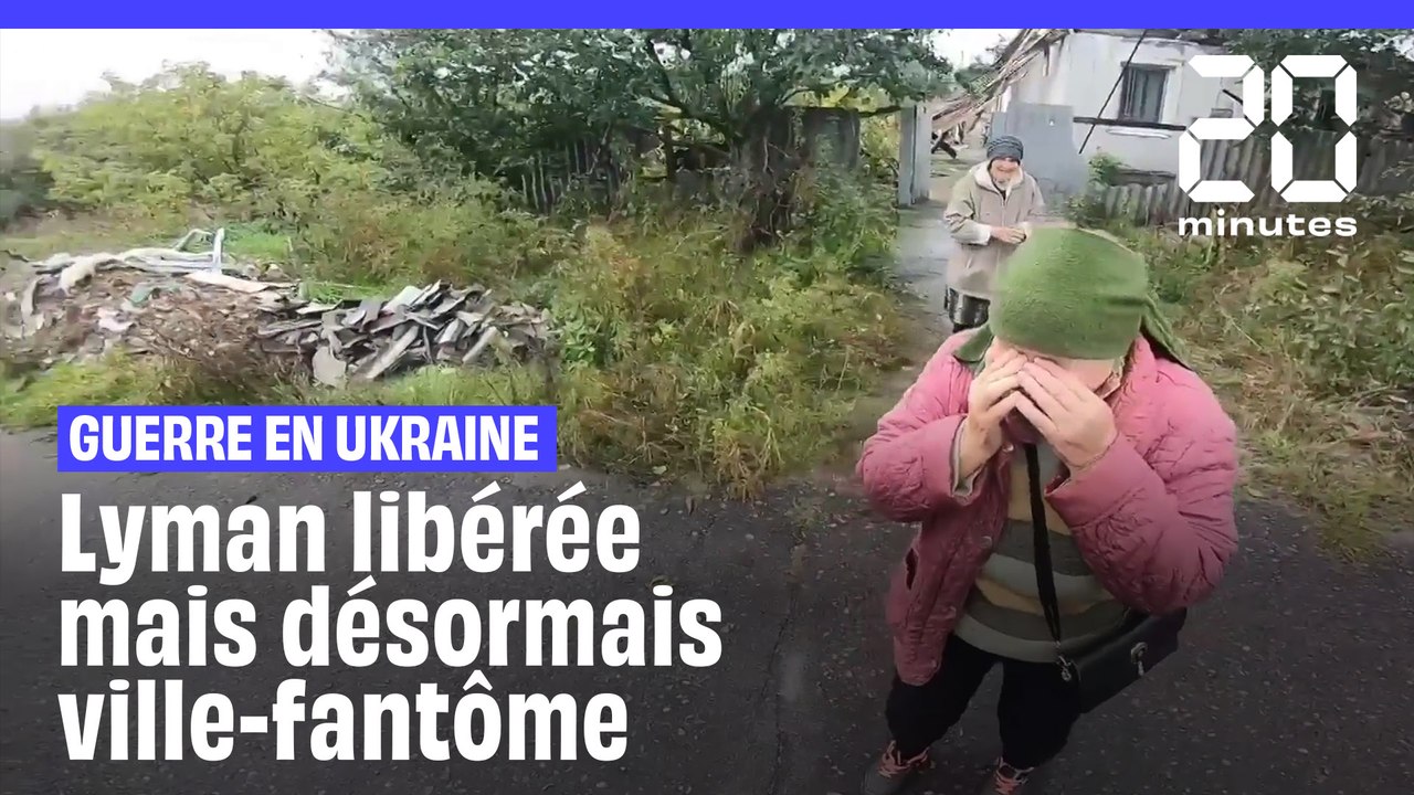 Guerre en Ukraine : A Lyman, les évacuations continuent après la fuite des soldats russes