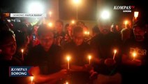 Bakar Lilin Dan Seruan Perdamaian Ikaswara Untuk Tragedi Kanjuruan Malang