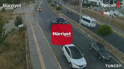 Köpeğe çarpan otomobil, kazaya yol açtı