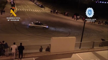 Más de 50 vehículos implicados en la comisión de ilícitos por conducción temeraria y celebración de carreras ilegales