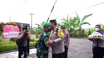 Sambut HUT TNI KE-77, Kapolresta Sidoarjo Lakukan Kunjungan Sinergitas Kamtibmas