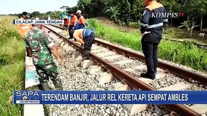 Sempat Tertahan Karena Rel Terendam Banjir, Kini Kereta Bandung-Jatim & Sebaliknya Sudah Beroperasi