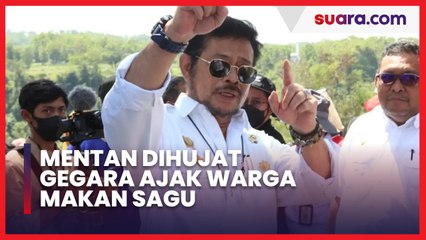 Menteri Pertanian Dihujat Gegara Ajak Warga Makan Sagu