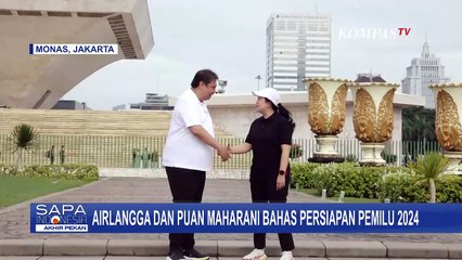 Potret Kebersamaan Airlangga dan Puan Jadi Sorotan, Akankah Sinyal Bakal Duet Pemilu 2024?!
