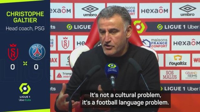 Galtier blames Ramos red on 'football language'