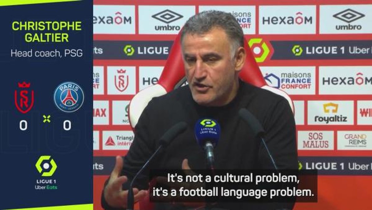 Galtier blames Ramos red on 'football language'