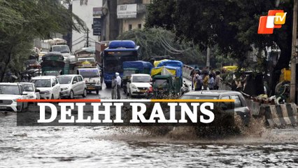 Delhi Faces Waterlogging Situation After Heavy Rainfall