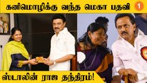 Kanimozhi | திமுகவின் துணை பொதுச்செயலாளராக கனிமொழி தேர்வு செய்யப்பட்டது ஏன்?