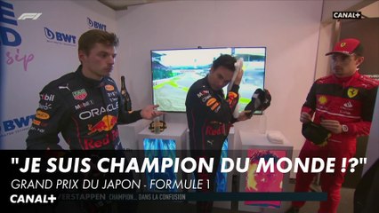 Max Verstappen n'avait pas compris qu'il était champion du monde ! - F1