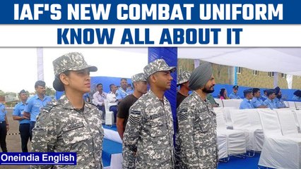 Download Video: Indian Air Force new combat uniform | Know all about IAF new uniform | Oneindia News *News