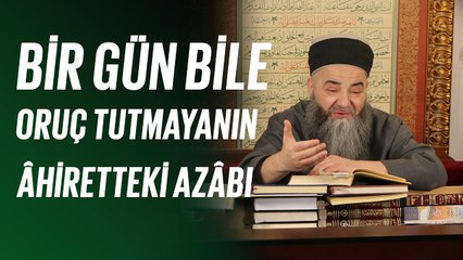 Hastalık veyâ Yolculuk Dışında Bir Gün Bile Oruç Tutmayanın Âhiretteki Azâbını Duymak İçin Dinleyin!
