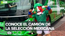 FMF presentó nuevo camión de la Selección Mexicana
