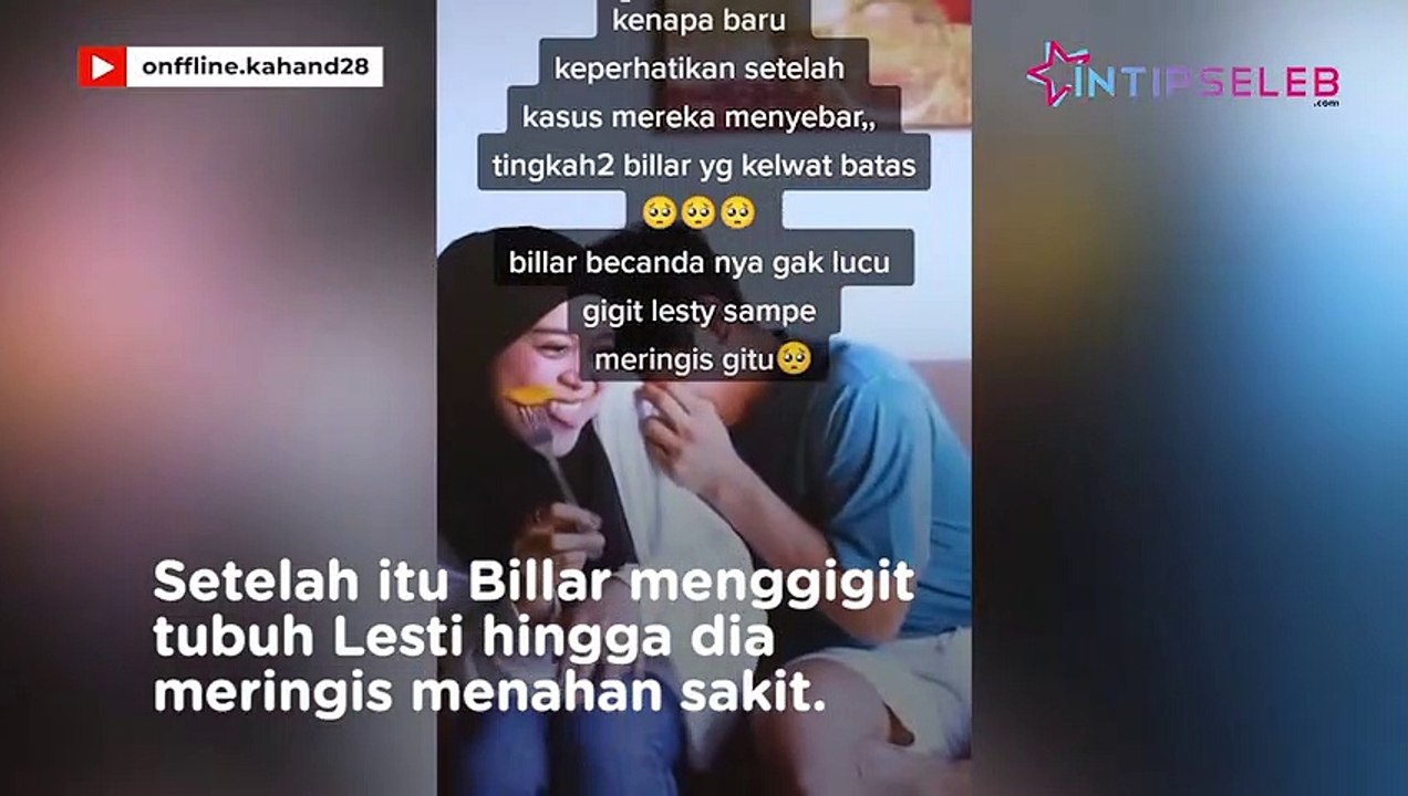 Rizky Billar Kepergok Gigit Lesti Sampai Meringis Kesakitan