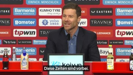 Comeback auf dem Platz? Xabi Alonso schmunzelt
