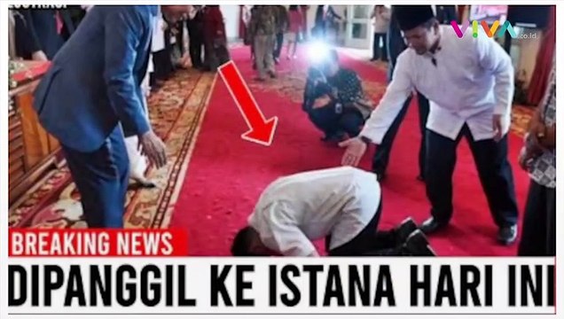 HEBOH! Foto SBY ke Istana Merdeka Sujud Minta Maaf ke Jokowi