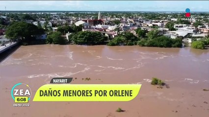 Gobierno de Nayarit anuncia la construcción de represas tras el paso de "Orlene"