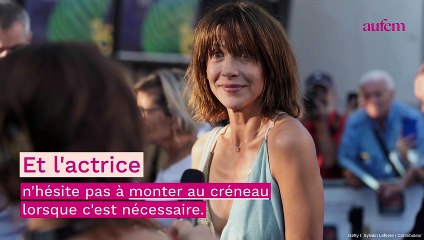 Sophie Marceau cash sur ses exigences : "Ça m'est arrivé de faire chier des metteurs en scène"
