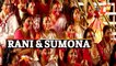 WATCH Rani Mukharjee Sumona Chakraborty During Dussehra 'Sindoor Khela'