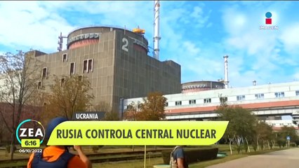 Rusia toma el control de la planta nuclear en Zaporiyia
