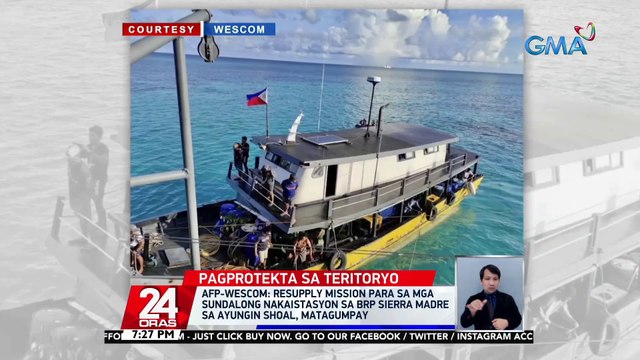 Mga mangingisdang Pinoy sa Bajo de Masinloc, dumarami; PCG, tiniyak ang kaligtasan ng mga mangingisda | 24 Oras
