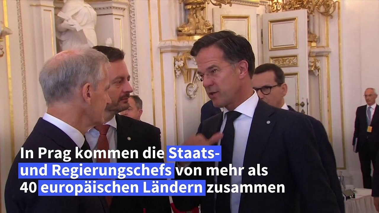 Gipfel von mehr als 40 europäischen Ländern als Signal an Putin