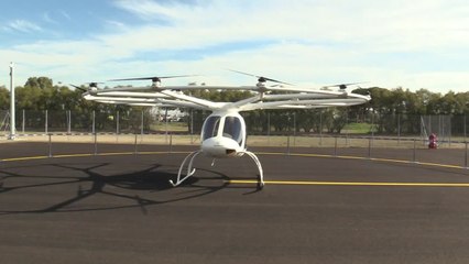 A Fiumicino primo test di volo Velocopter, il taxi volante