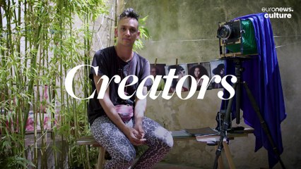 Meet the itinerant photographer using old techniques to capture stunning portraits