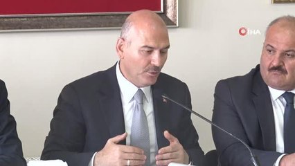 İçişleri Bakanı Süleyman Soylu, " İstanbul Taksicilerine Allah nasip edecek.