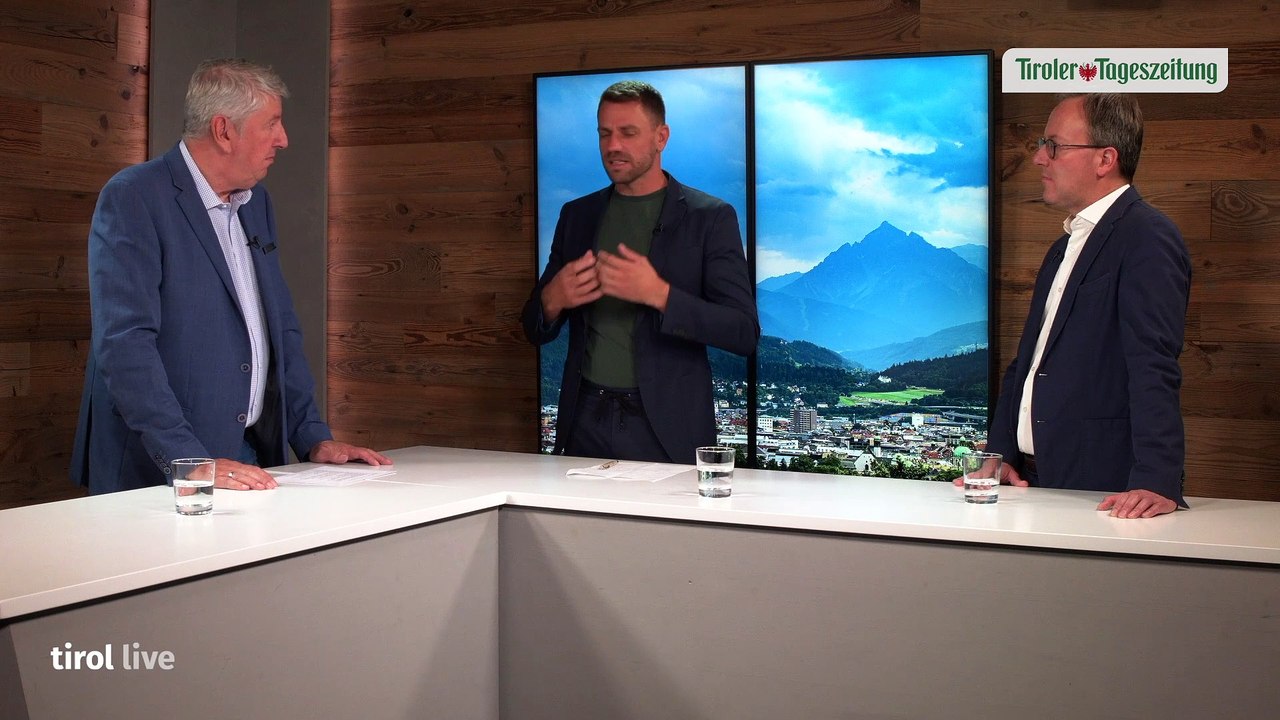 Gebi Mair und Dominik Oberhofer in „Tirol Live”