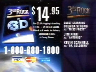 3rd Rock From The Sun NBC Split Credits