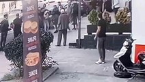 Arnavutköy'de taciz iddiası ortalığı karıştırdı! Öfkeli kalabalığı jandarma zor dağıttı