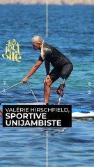 Trajectoire - Valérie Hirschfield, sportive unijambiste.