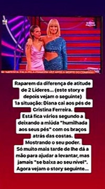 Os gestos de Cristina Ferreira e Daniel Oliveira esmiuçados ao pormenor: “Reparem na diferença”
