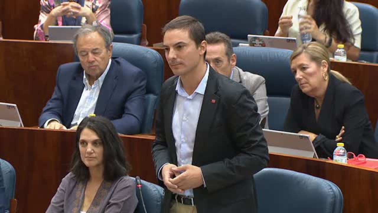 La oposición de la Asamblea de Madrid pide a la presidente Ayuso que cese a su vicepresidente