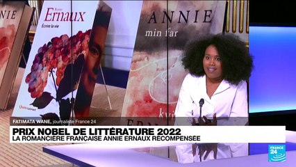 Nobel de littérature 2022 : "Avec Annie Ernaux, c'est un prix largement mérité"