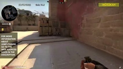 How to Smoke Jungle on Mirage, option 3 - CSGO