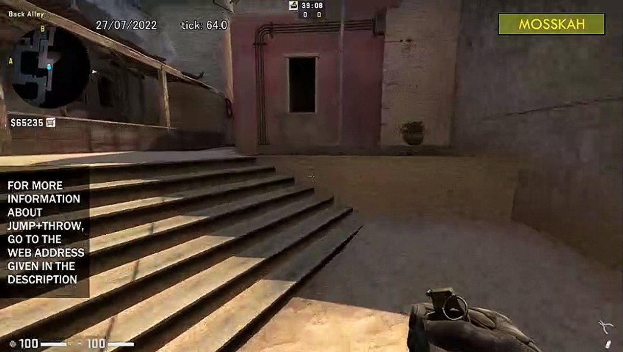 How to Smoke Shop on Mirage, option 3 - CSGO