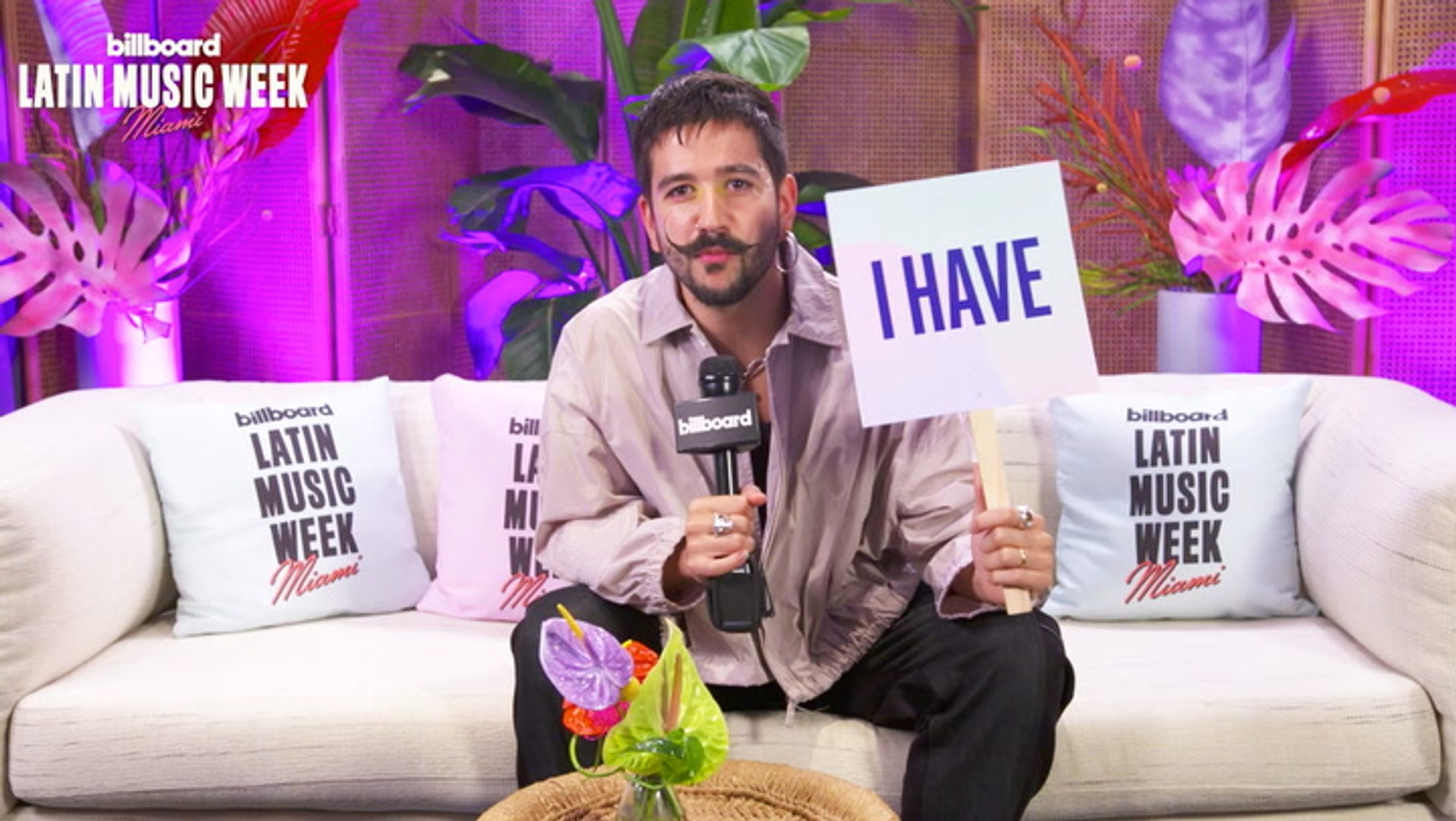 ⁣Camilo Plays Never Have I Ever | 2022 Billboard Latin Music Week