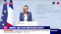 Agnès Pannier-Runacher sur la sobriété énergétique: 