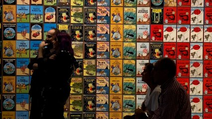 La mayor exposición sobre Hergé, creador de Tintín, llega a Madrid
