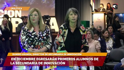 En diciembre egresarán primeros alumnos de la Secundaria de Innovación