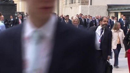 Cumhurbaşkanı Erdoğan, AST toplantısına katılan liderlerle birlikte aile fotoğrafı çekimine katıldı (2)