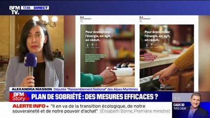 Alexandra Masson sur la sobriété énergétique: "On a l'impression de revenir au tiers-monde"
