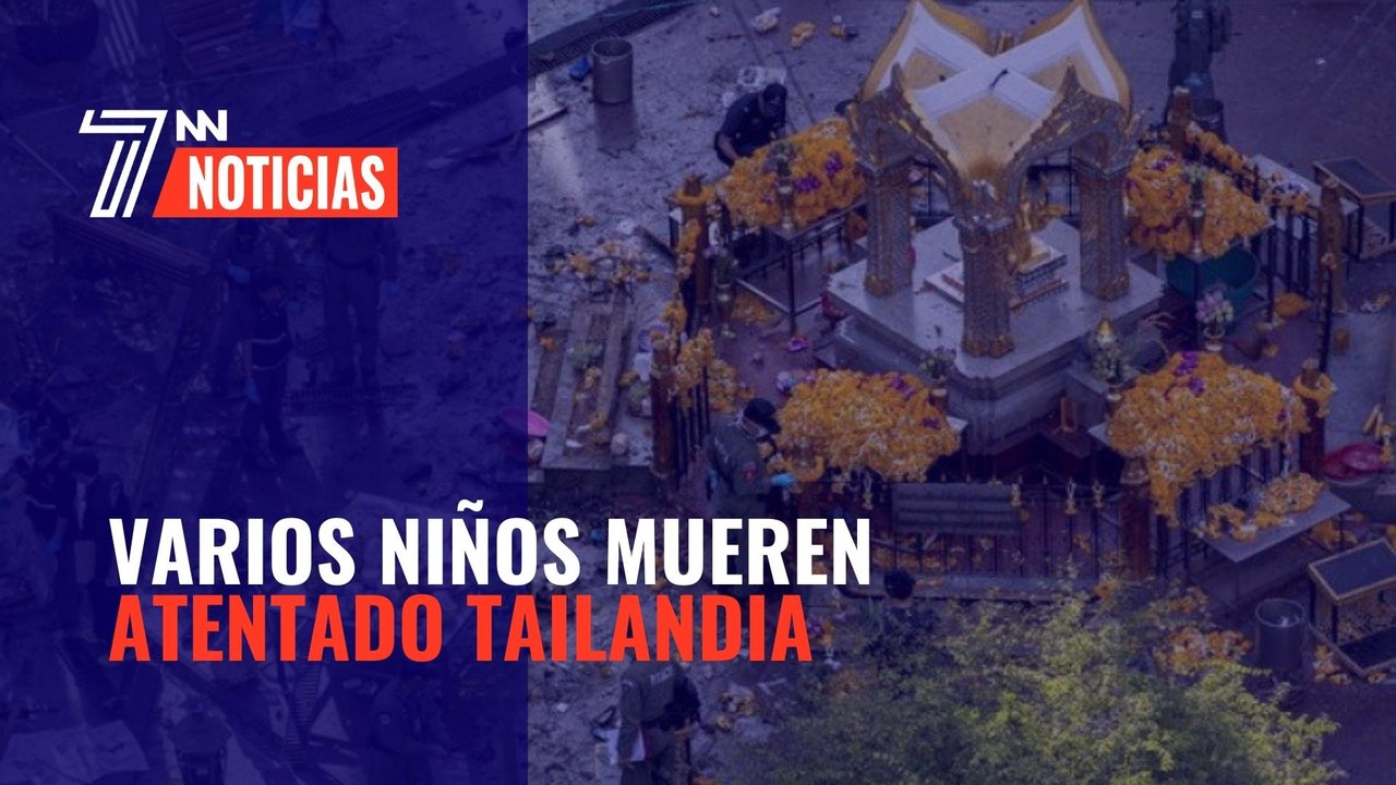 Varios niños mueren en un brutal atentado en Tailandia