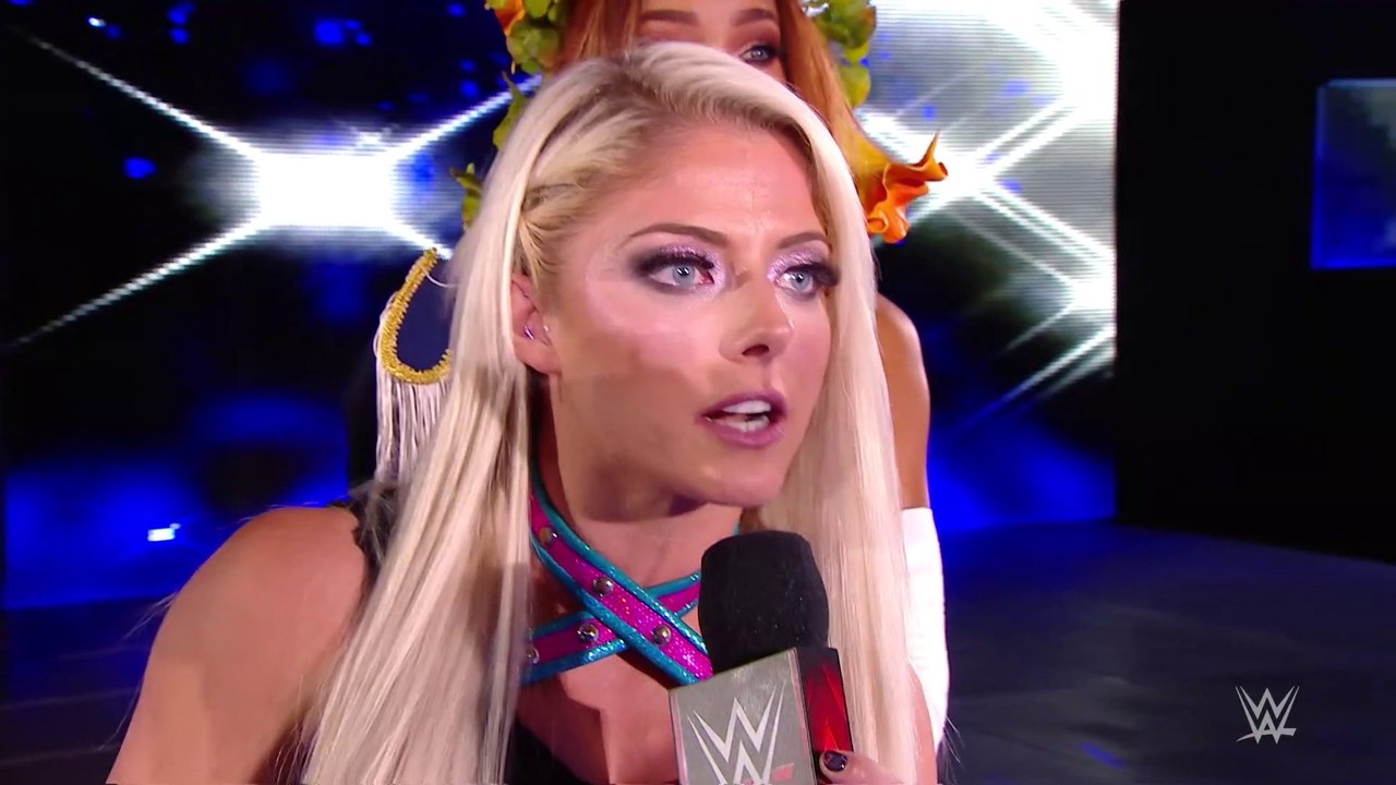 Alexa Bliss, Alicia Fox, and Ronda Rousey Segment Featuring Ember Moon (Raw, August 13, 2018)