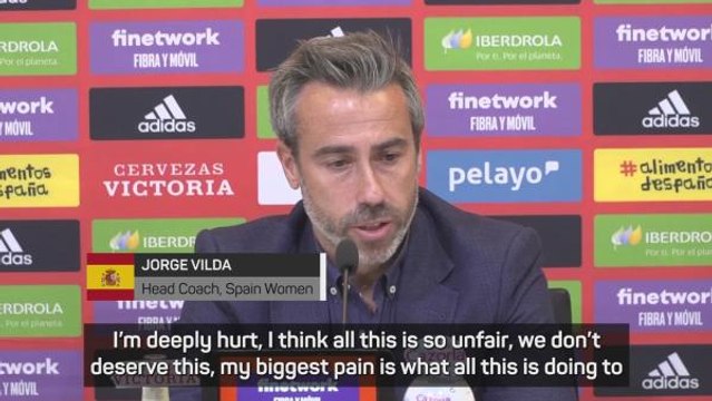 Spain coach Vilda insists he won't resign as 'rebel' players not picked