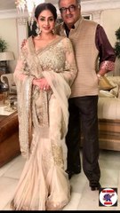 Sridevi With Husband Boney Kapoor Lovely Moment