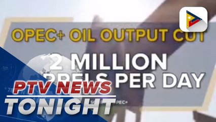 Oil prices climb after OPEC+ announces output cut