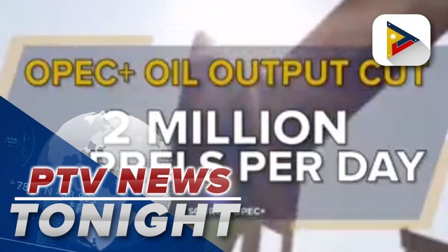 Oil prices climb after OPEC+ announces output cut