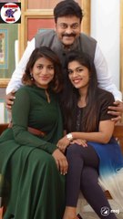 Megastar Chiranjeevi And Superstar Mahesh Babu With Their Daughters
